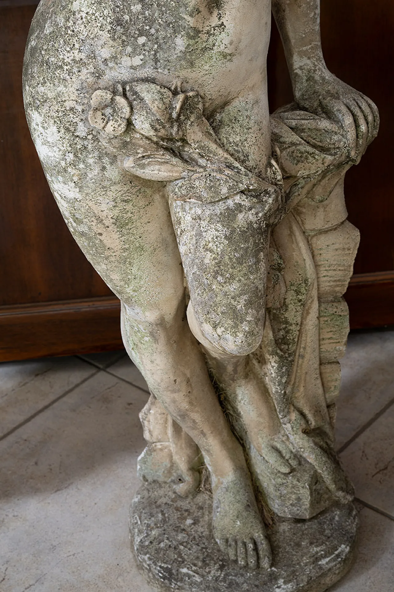 Coppia di sculture da giardino in pietra vicentina, '900 5