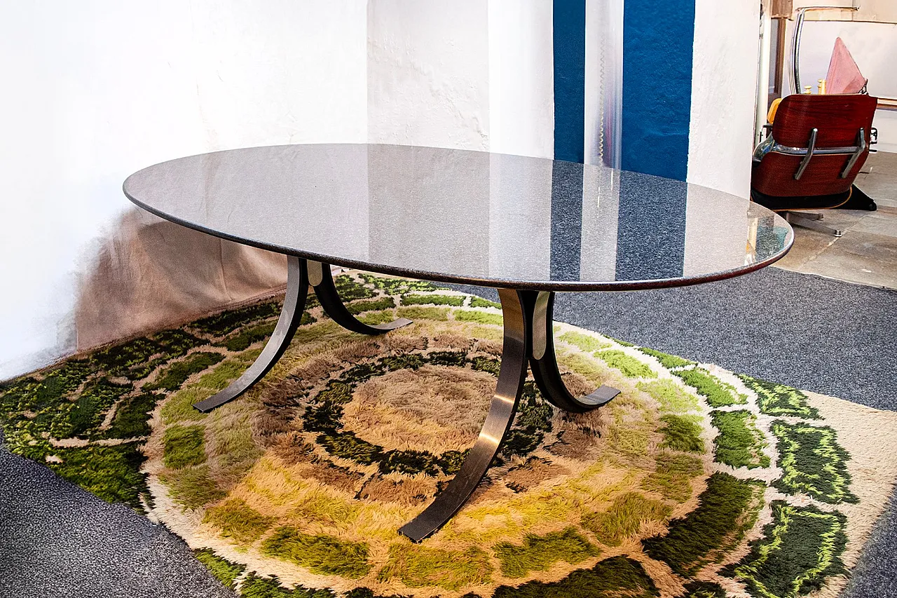 T102 Table in marble by O.Borsani and E.Gerli for Tecno Italia, 1960s 2