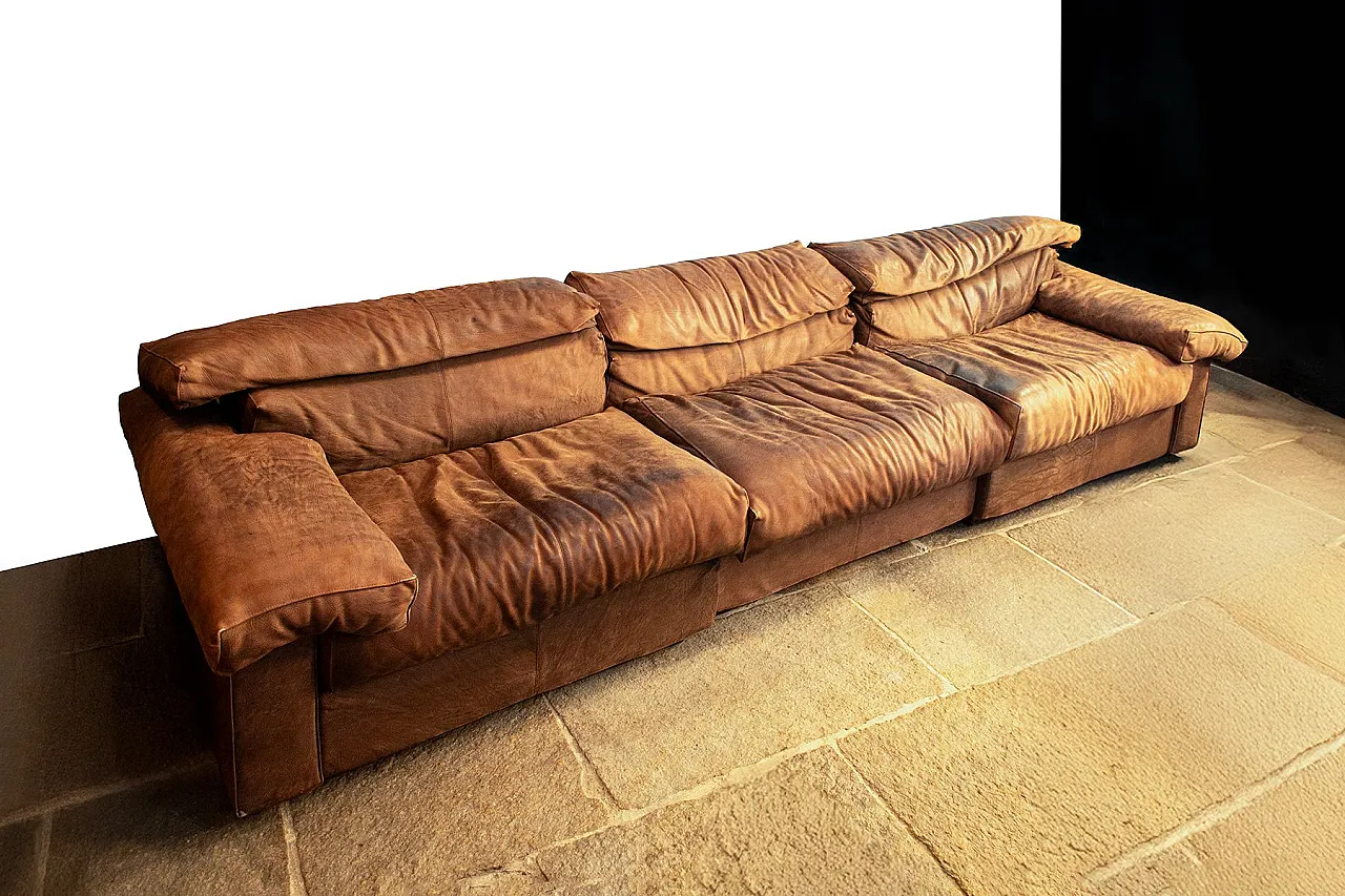 Divano Erasmo di Tobia & Afra Scarpa per B&B Italia, anni '70 1