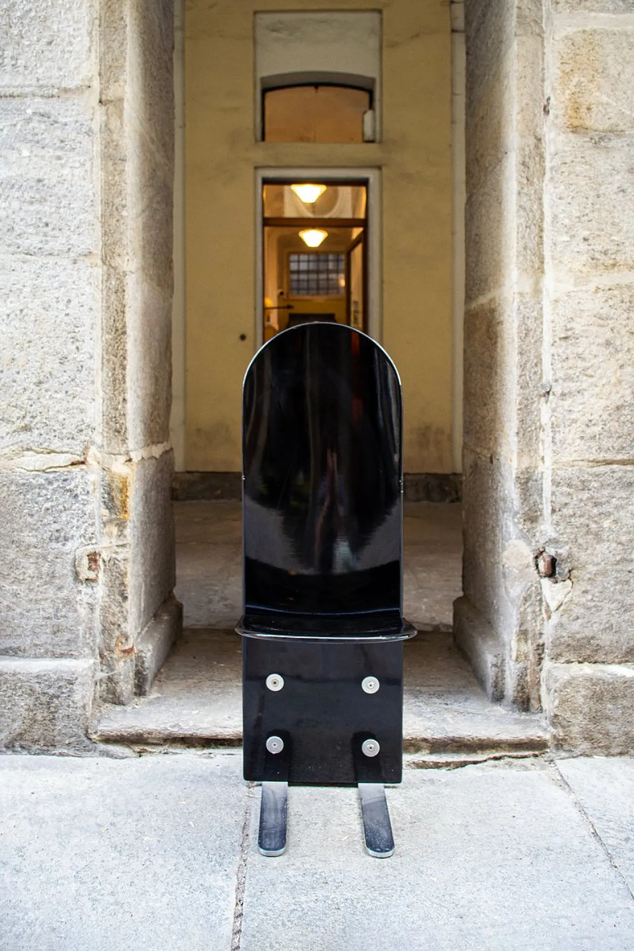 12 Pellicano chairs by Luigi Saccardo for Arrmet, 1970s 2