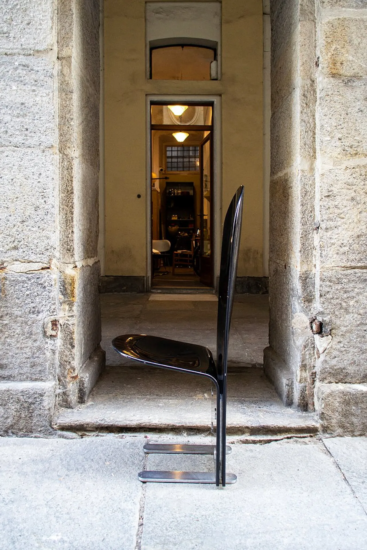 12 Pellicano chairs by Luigi Saccardo for Arrmet, 1970s 3