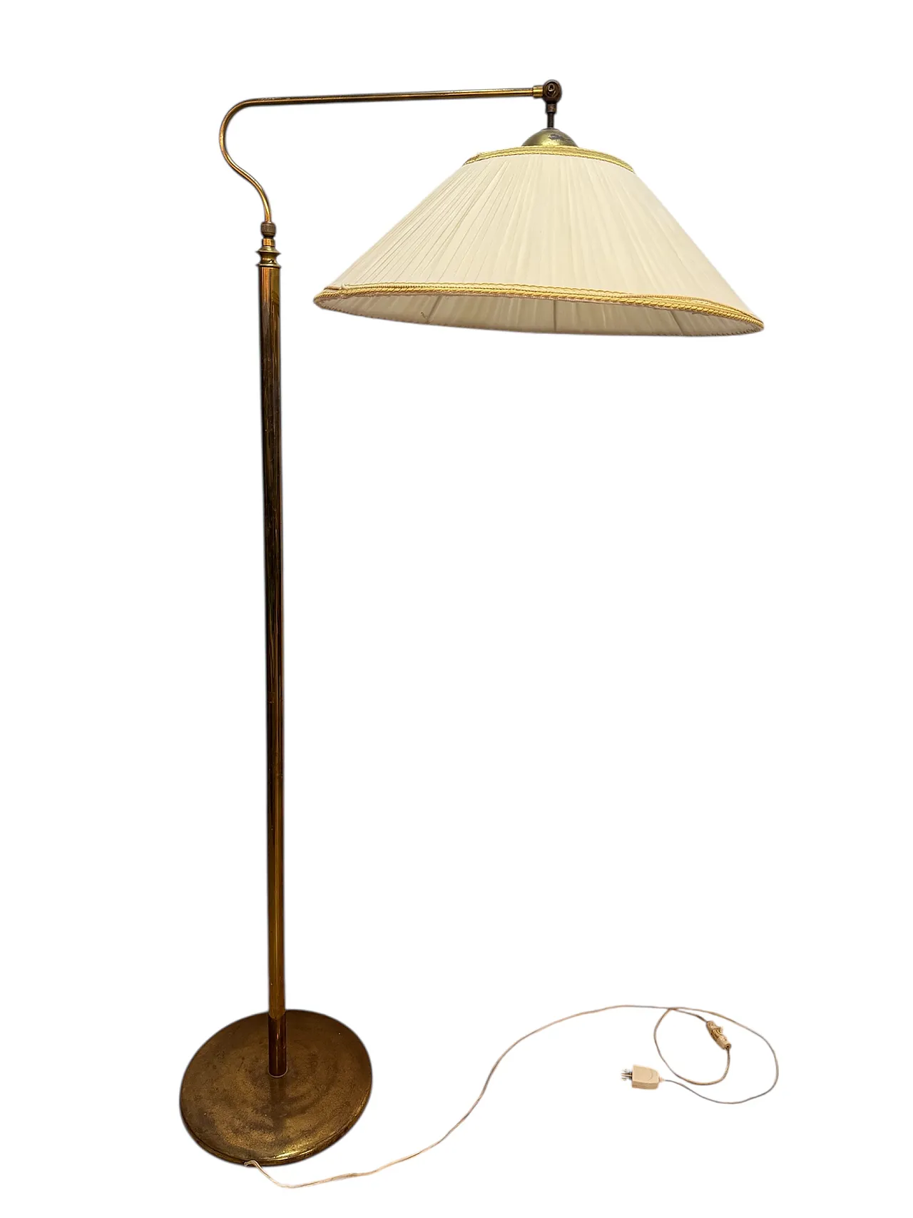 Planning Planning lamp in brass Italian, 70s 2