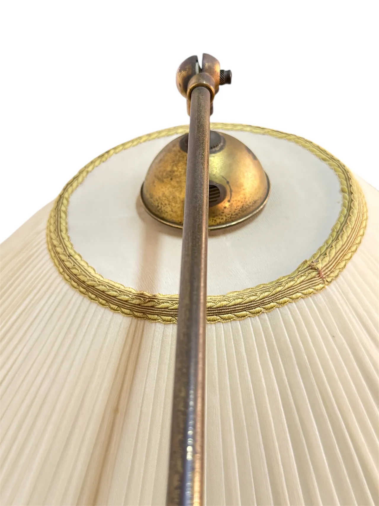 Planning Planning lamp in brass Italian, 70s 8