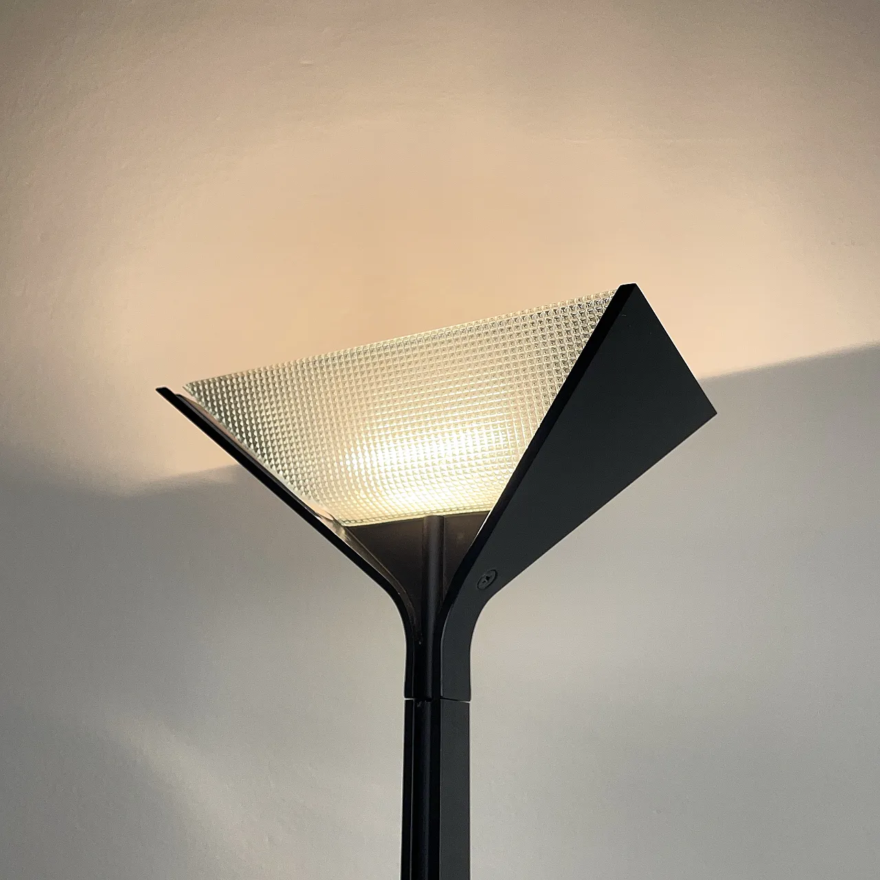 Lampada da terra Papillona nera di Tobia Scarpa per Flos, anni '70 6