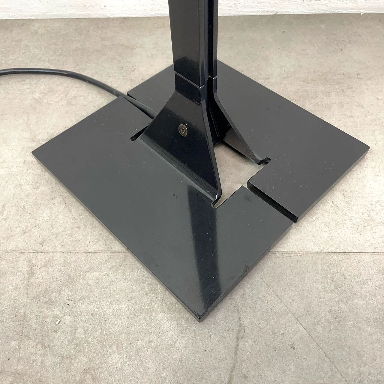 Lampada da terra Papillona nera di Tobia Scarpa per Flos, anni '70 14