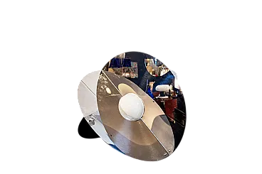 Lampada Luna Kinetic in metallo specchiato di Rinaldo Cutini, anni '60