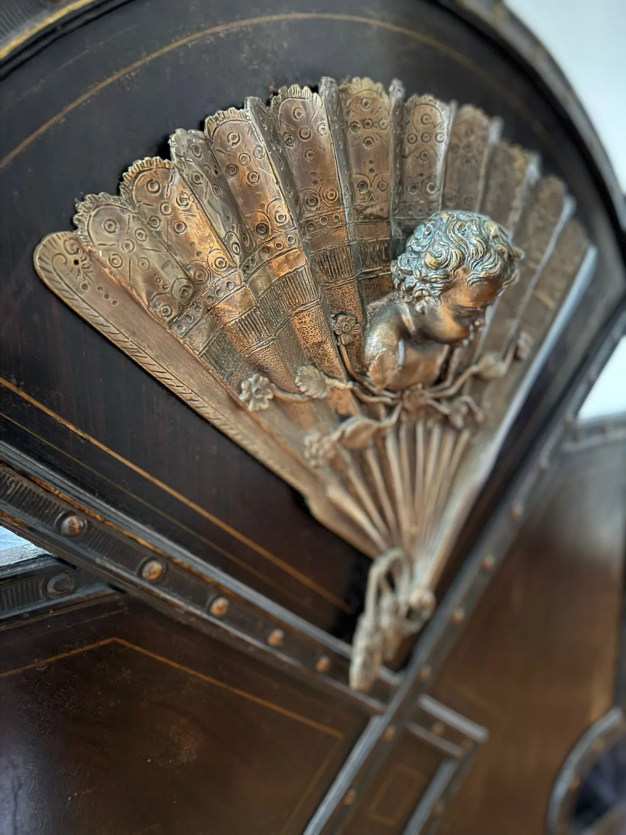 Letto matrimoniale in ghisa e ferro battuto, '800 22