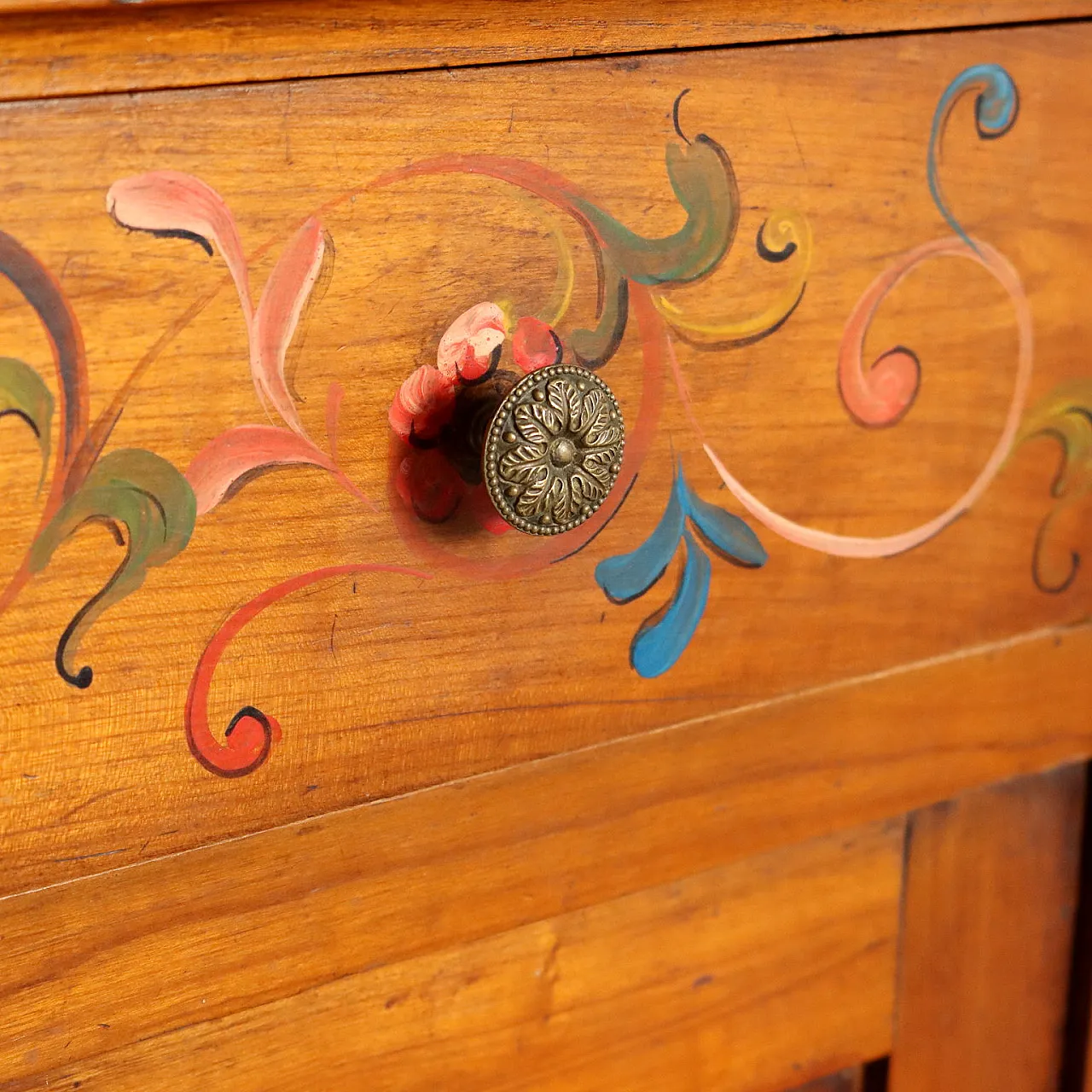 Armadio in ciliegio con cassetti, '800 4