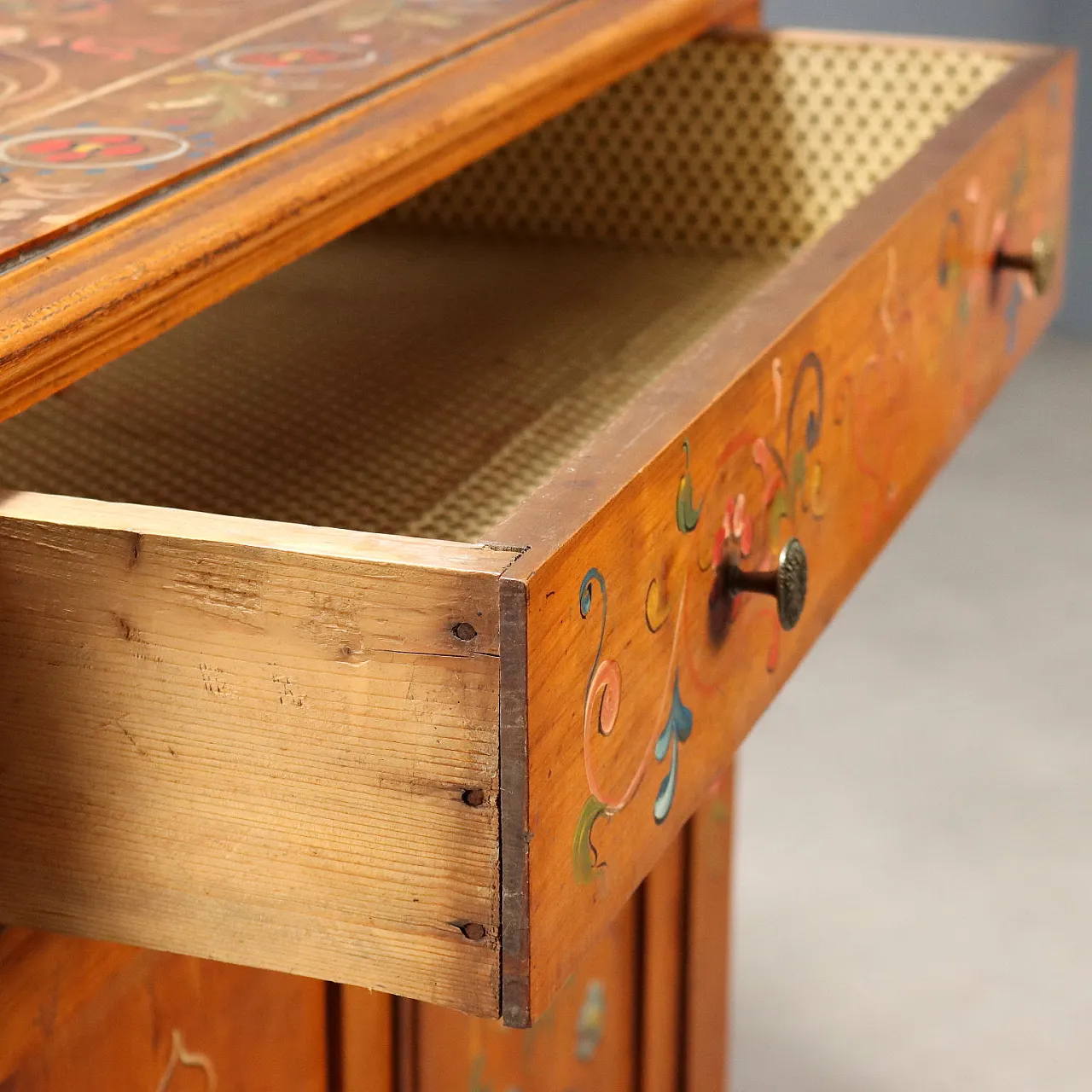 Armadio in ciliegio con cassetti, '800 5