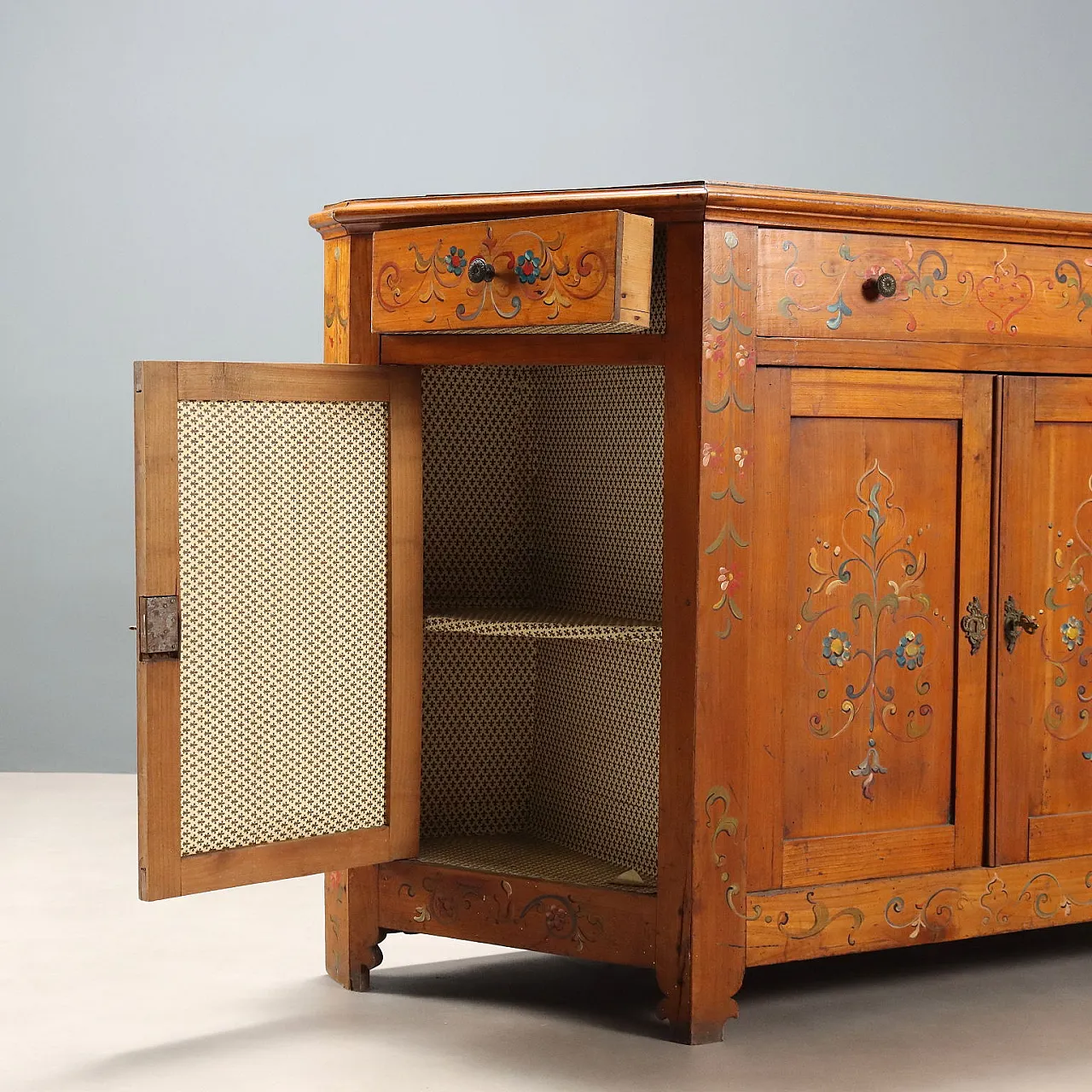 Armadio in ciliegio con cassetti, '800 8