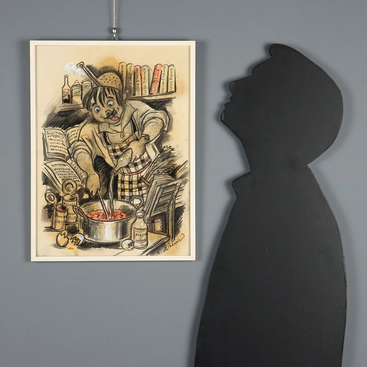 L'uomo in cucina di Nicola Benois, '900 2