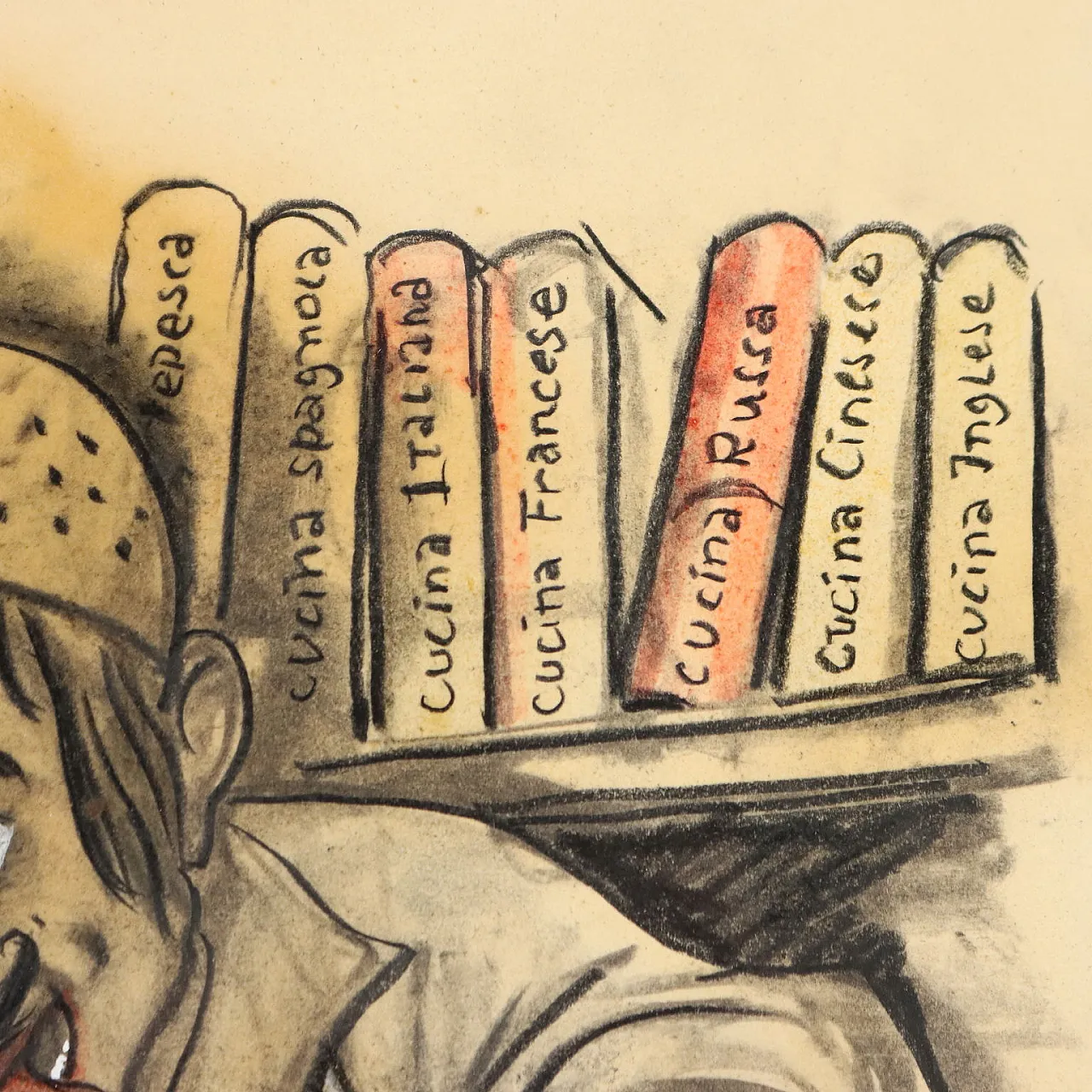 L'uomo in cucina di Nicola Benois, '900 6