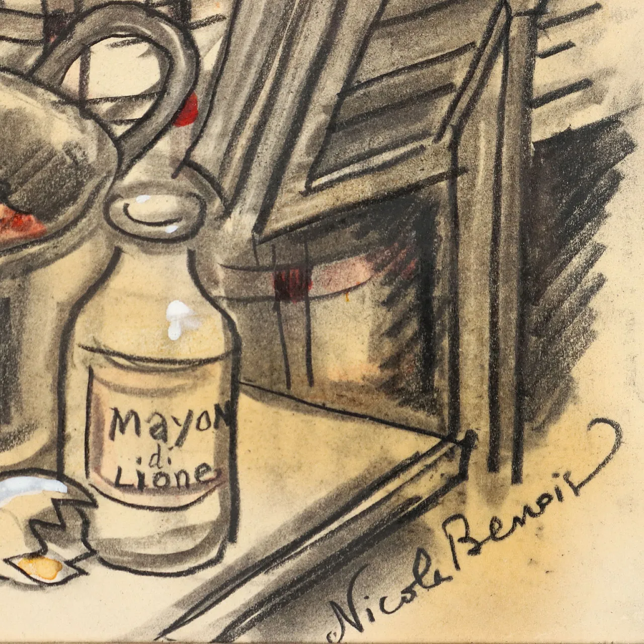 L'uomo in cucina di Nicola Benois, '900 8