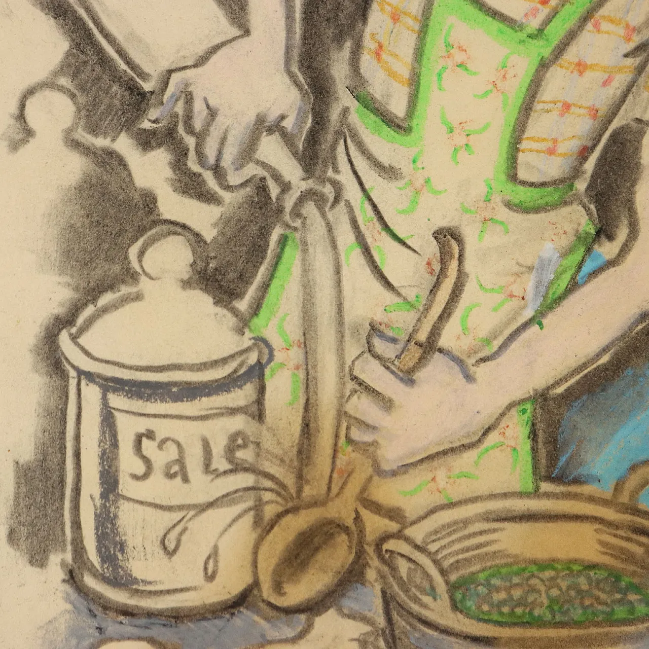 L'uomo in cucina di Nicola Benois, '900 5