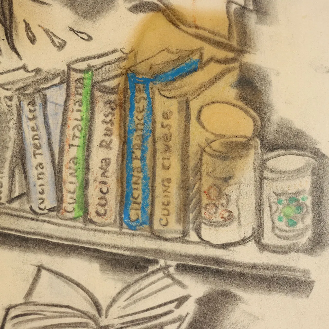 L'uomo in cucina di Nicola Benois, '900 7