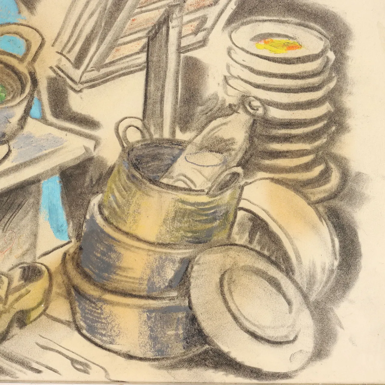 L'uomo in cucina di Nicola Benois, '900 8