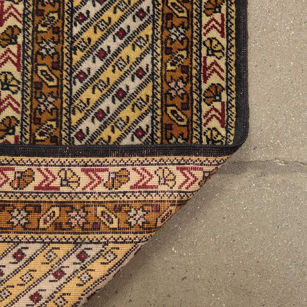 Tappeto russo Shirvan in cotone e lana 8