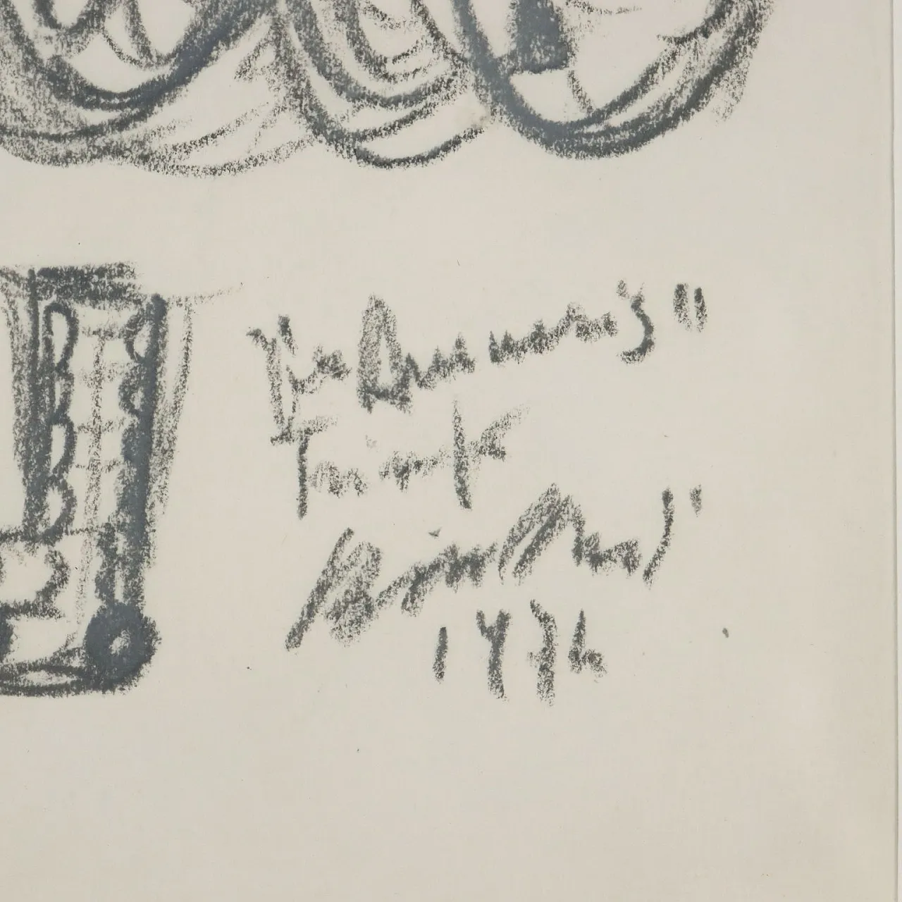 Disegno di Remo Brindisi, bozzetto per i costumi di Aida, anni '70 7