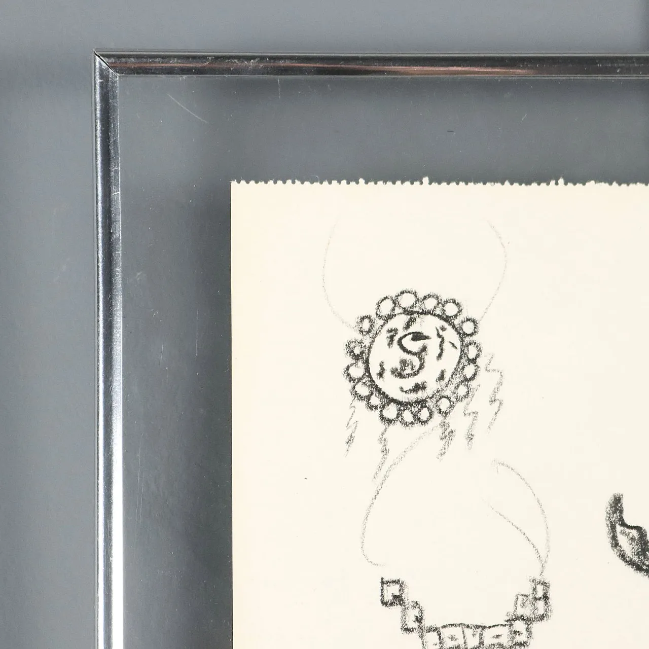 Disegno contemporaneo di Remo Brindisi Aida, anni '70 9