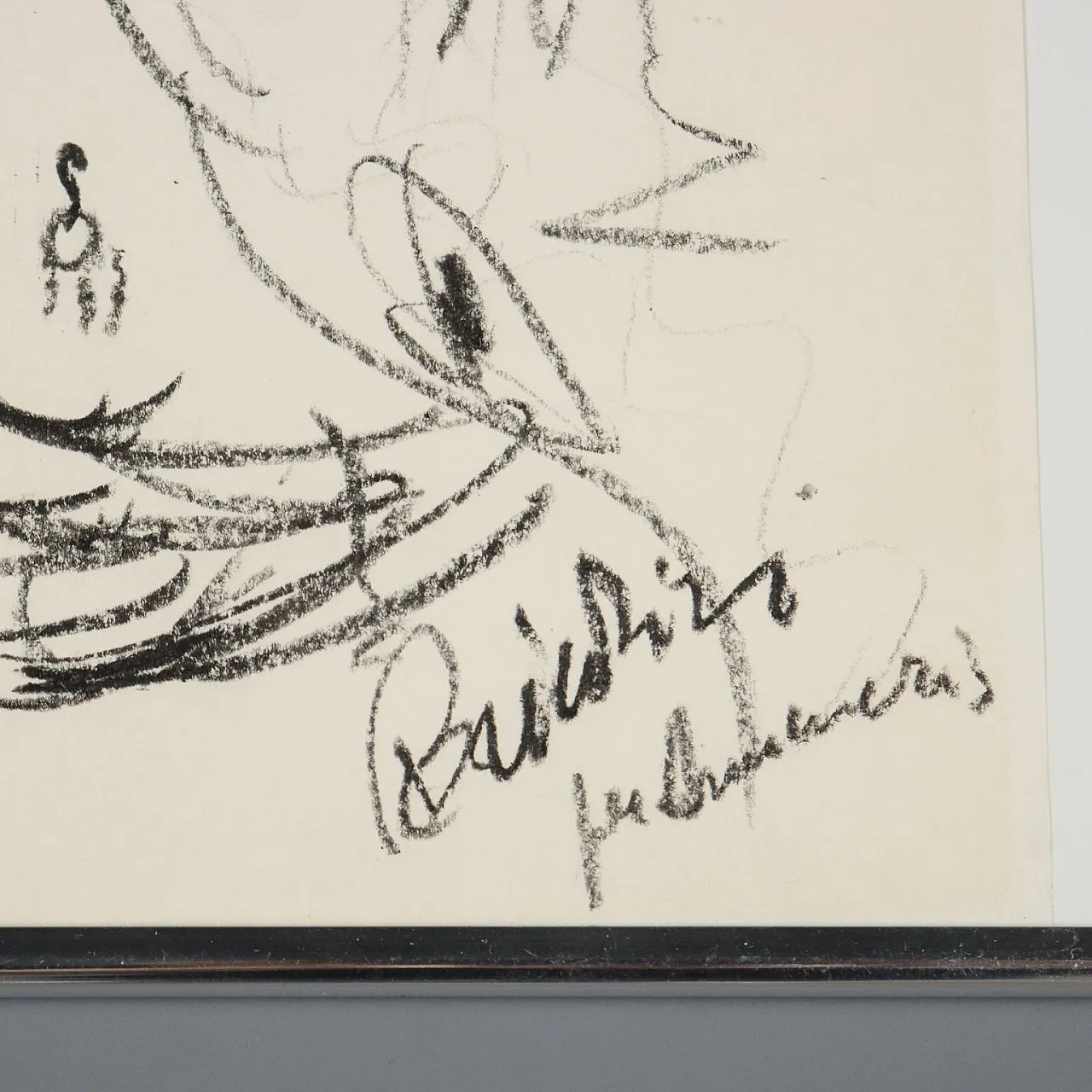 Schizzi per Aida, disegno di Remo Brindisi, anni '70 8