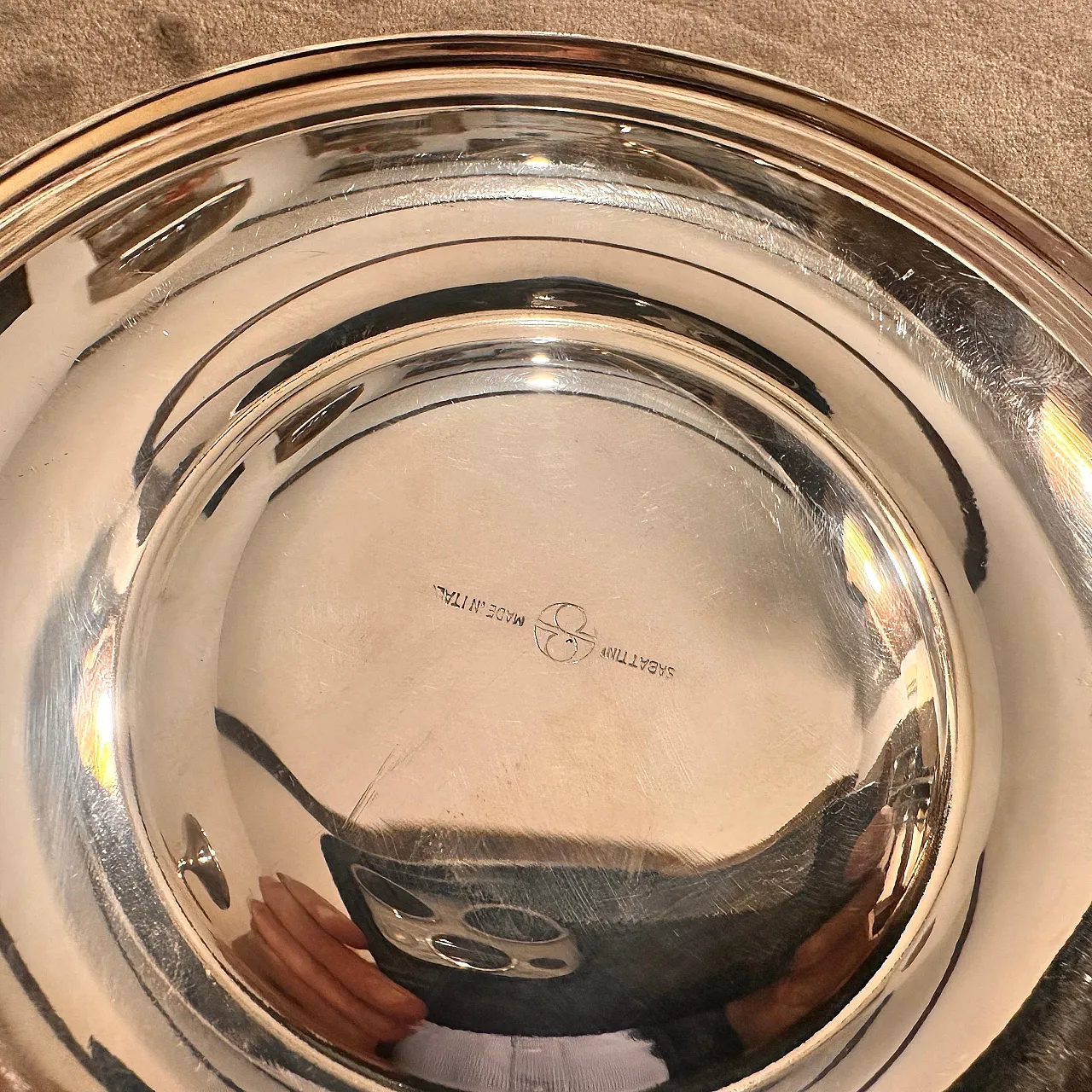 Coppia di coppe placcate in argento di Lino Sabattini, anni '80 8