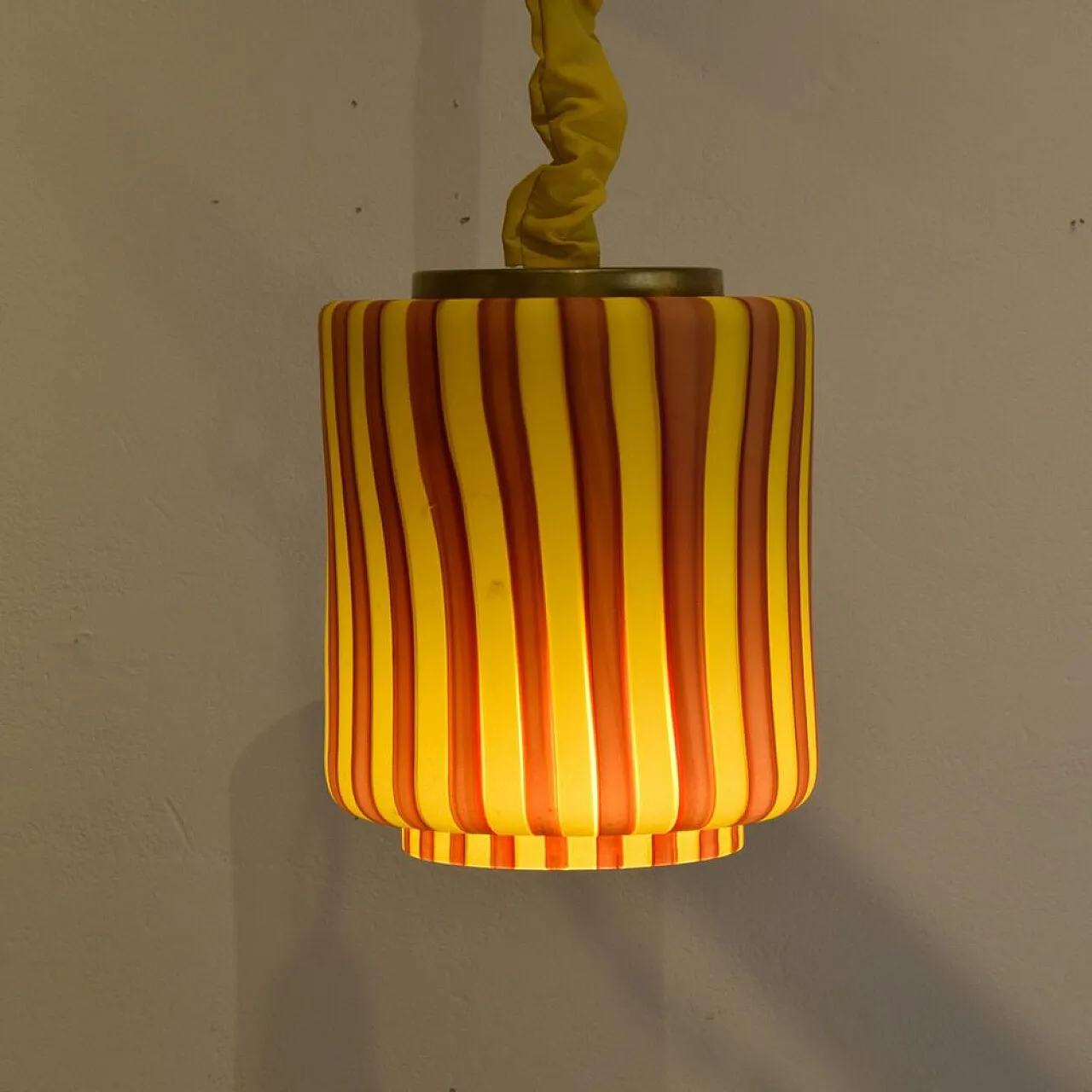 Lampada in vetro di Murano, anni '60 5