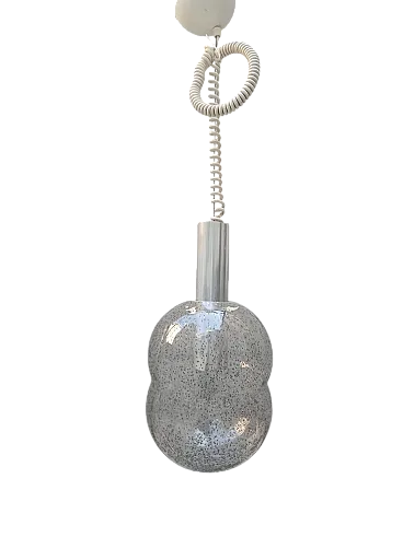 Lamp Bilobo in glass by Afra & Tobia Scarpa for Flos, anni ’60