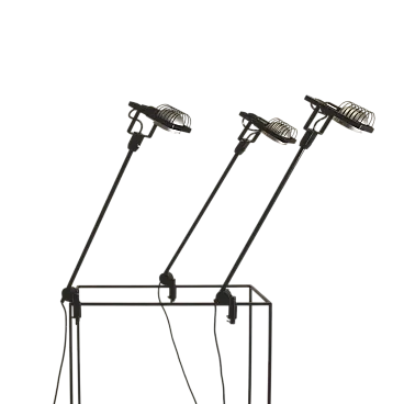 3 Lampade Sintesi di Ernesto Gismondi per Artemide, anni '70