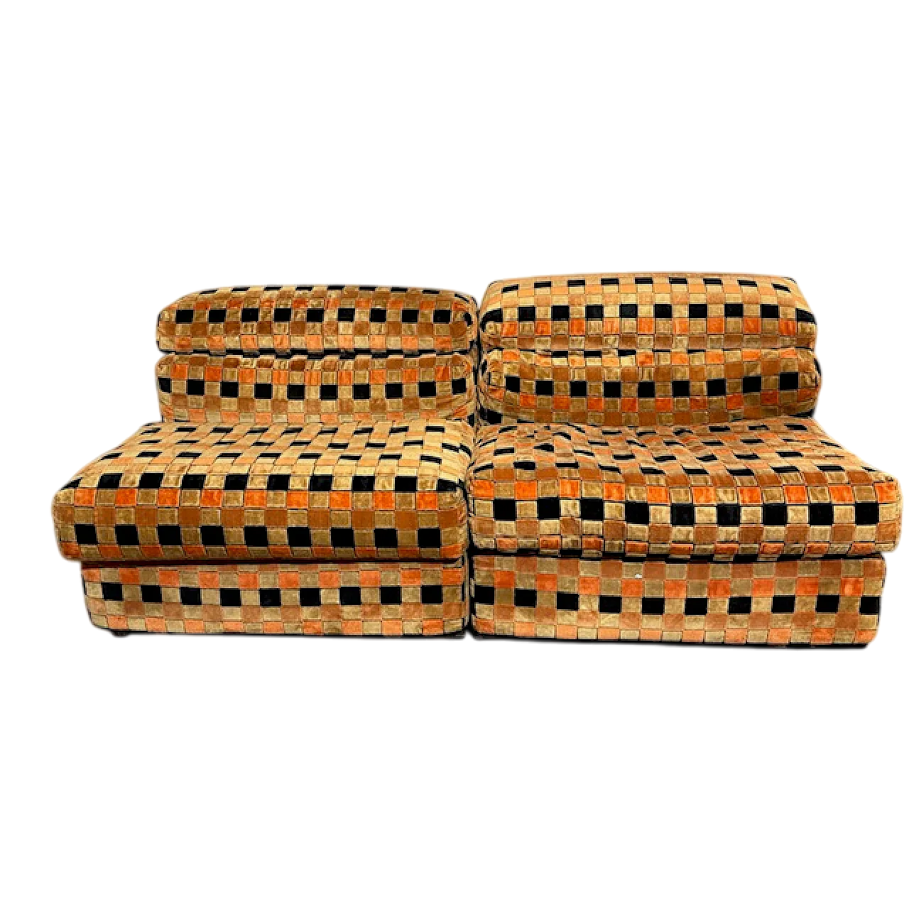 Coppia di poltrone Erasmo di Afra e Tobia Scarpa per B&B, '900 13