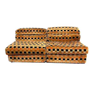 Coppia di poltrone Erasmo di Afra e Tobia Scarpa per B&B, '900