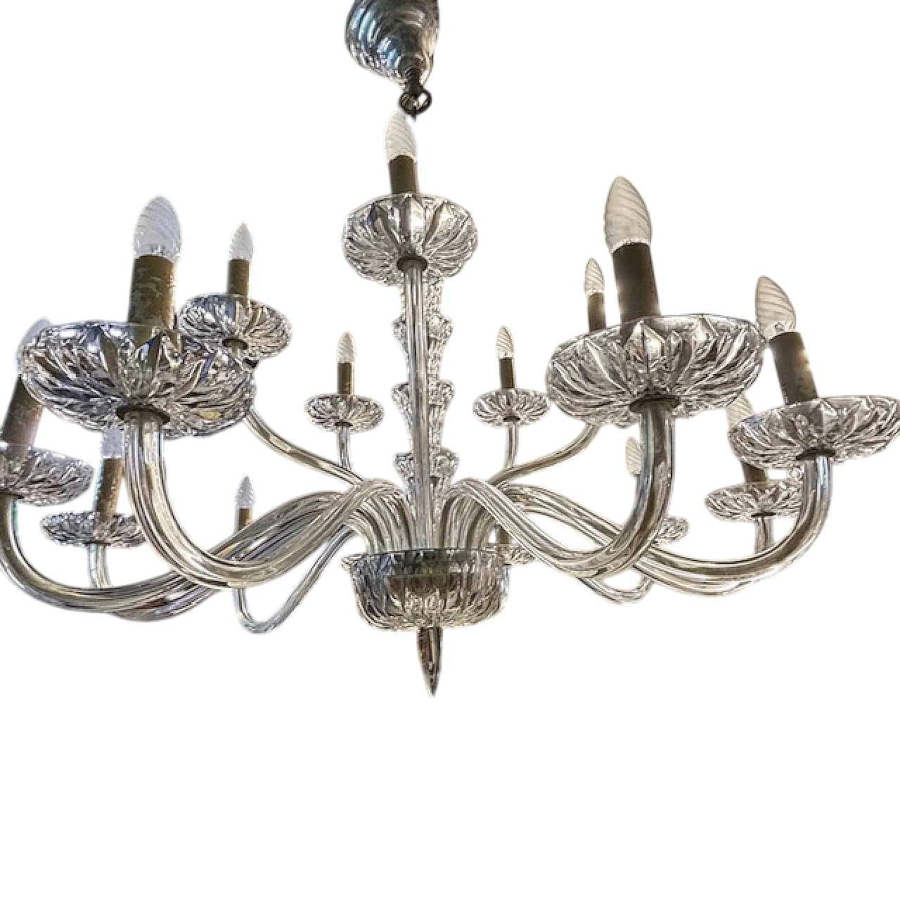 Grande lampadario in cristallo, fine '800 11