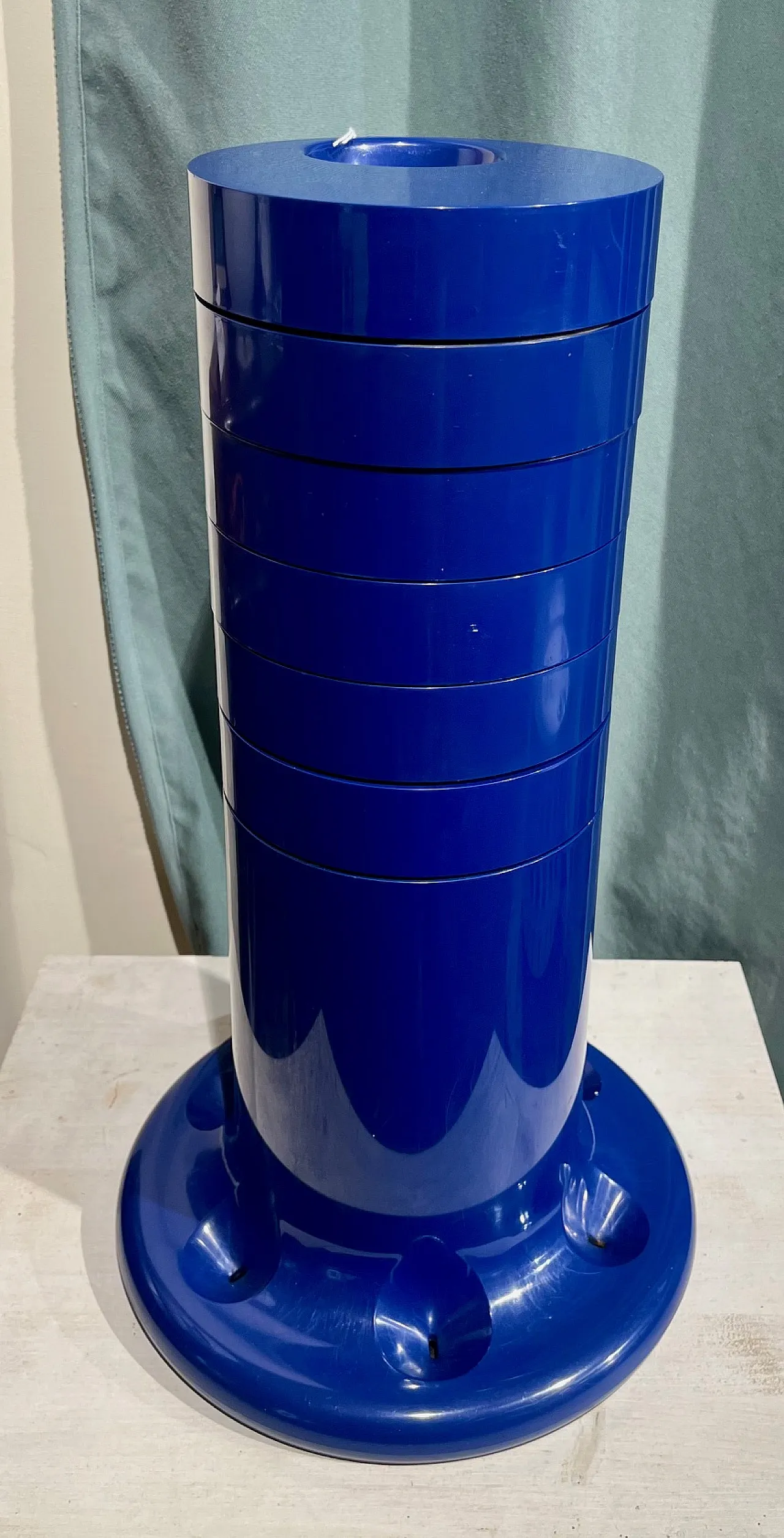 Pluvium umbrella stand in ABS by Anonima Castelli, 1960s 8