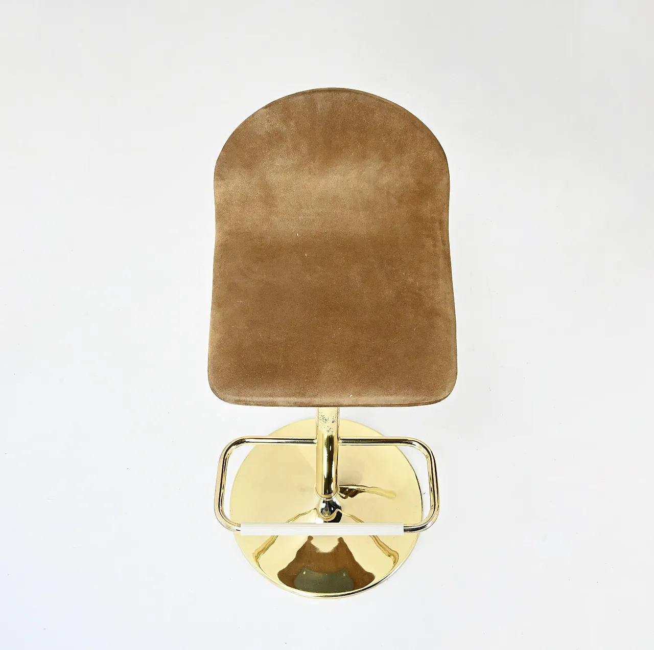 Set da bar con 2 sgabelli attribuiti a Willy Rizzo, anni '70 11