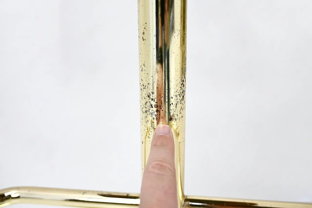 Set da bar con 2 sgabelli attribuiti a Willy Rizzo, anni '70 14