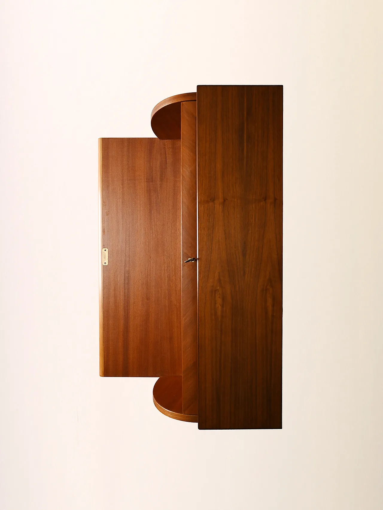 Secrétaire scandinavo in teak, 50s 8