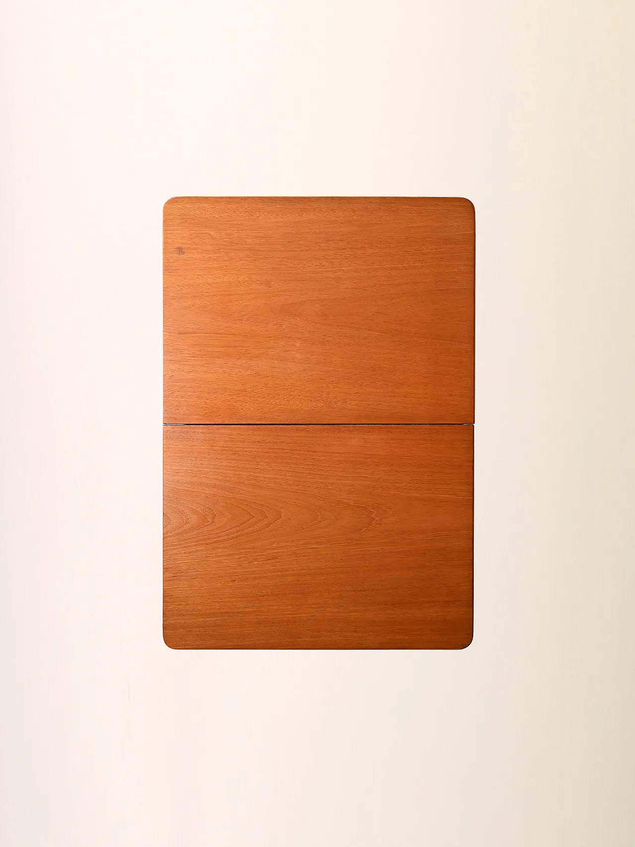 Comodini danesi mogano e betulla, anni '50 8