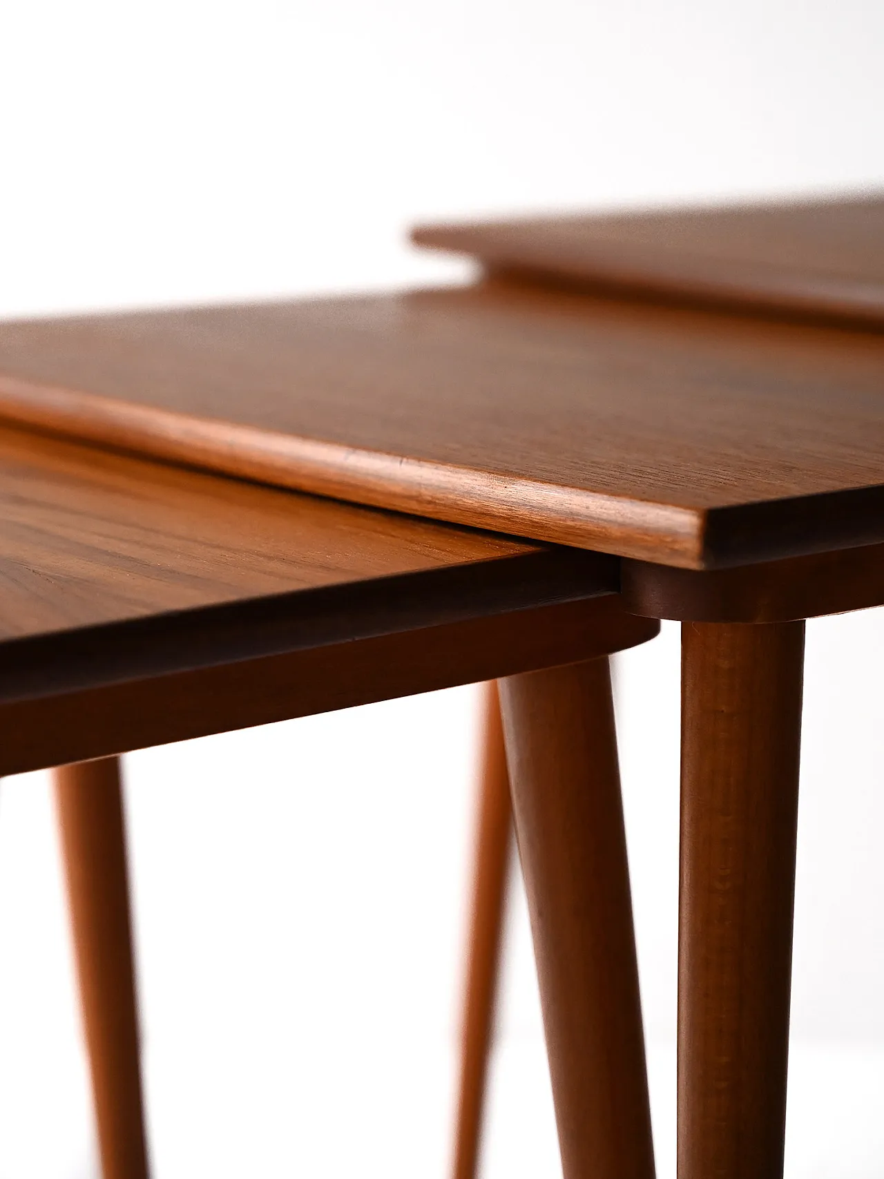 Scandinavian coffee tables with scrolling interlocking 6