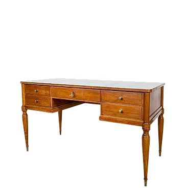 Scrivania stile Luigi XVI 5 cassetti, anni '50