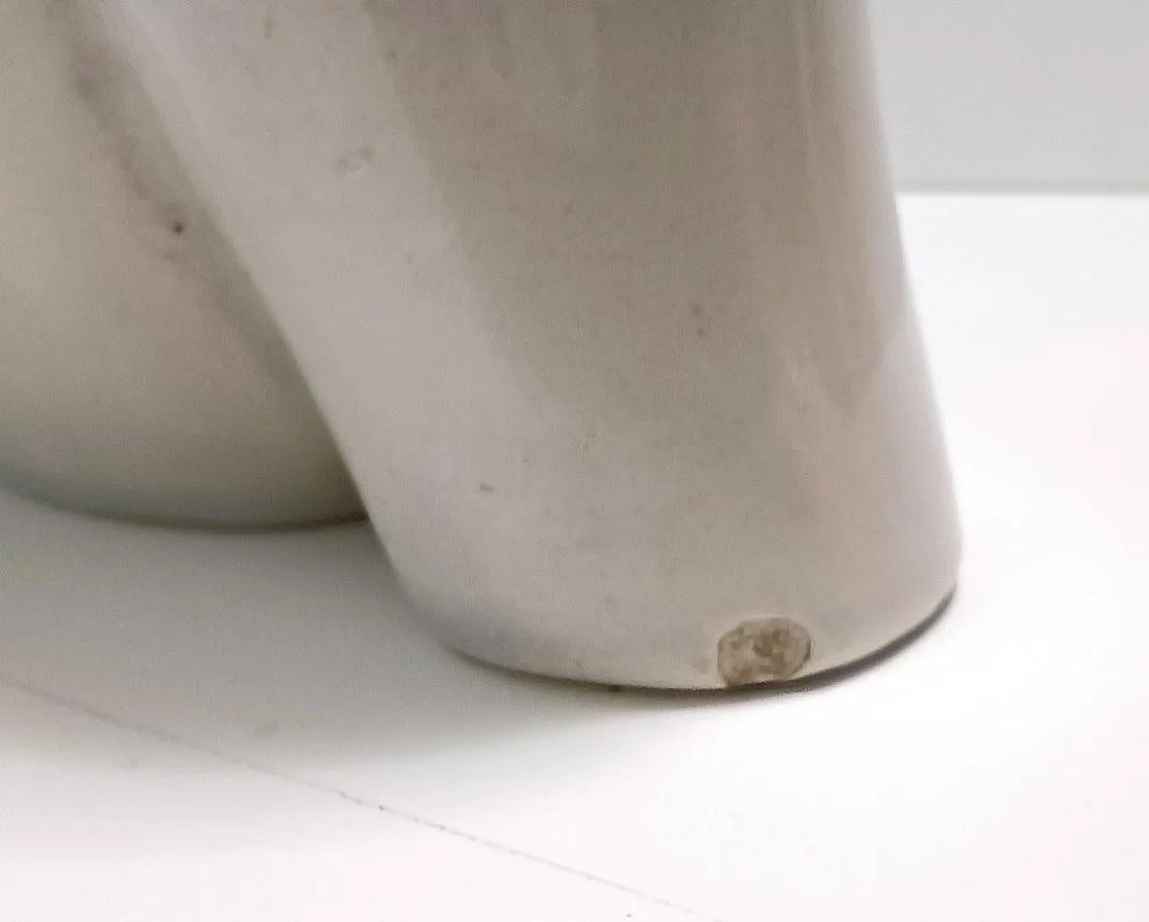 Painted and polished ceramic female bust by Clelia Bertetti, 1920s 17