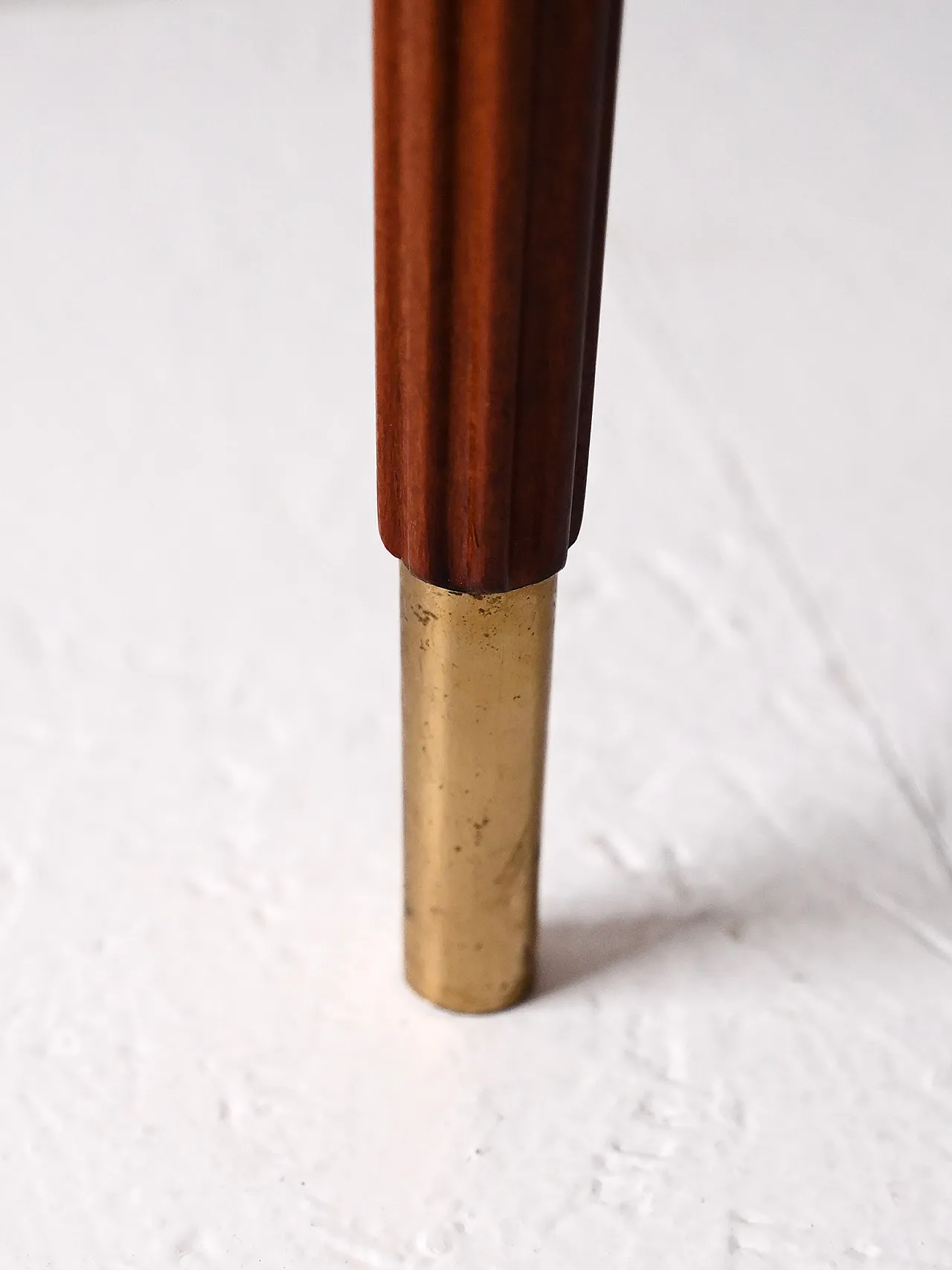 Coppia comodini scandinavi in mogano, anni '40 7