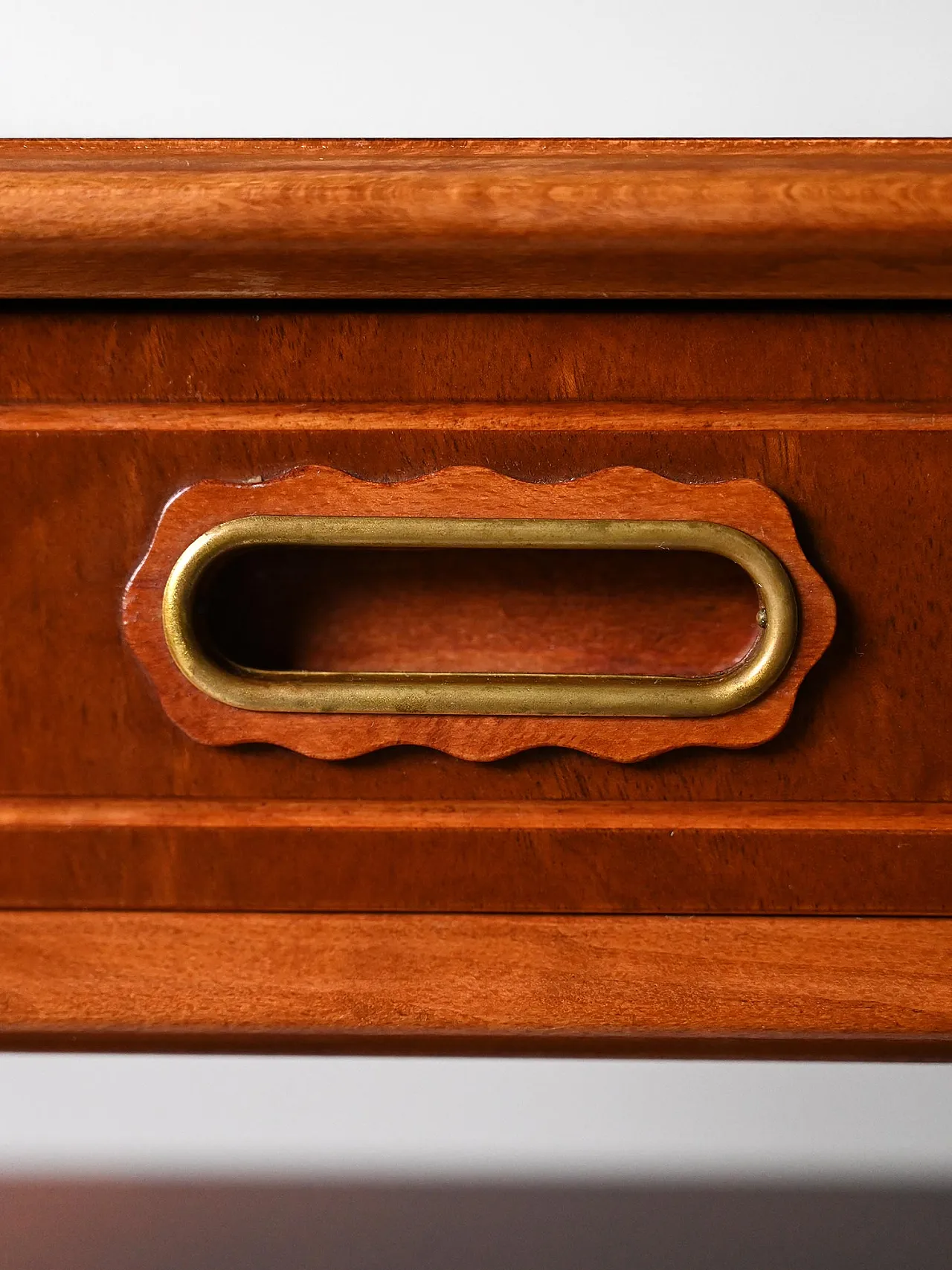 Coppia comodini scandinavi in mogano, anni '40 8