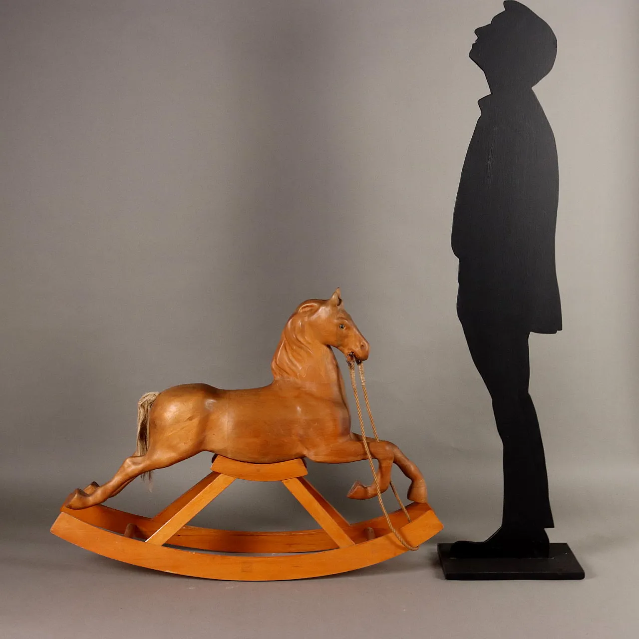 Rocking horse, Bottega Michelangeli Orvieto, 20th century 3