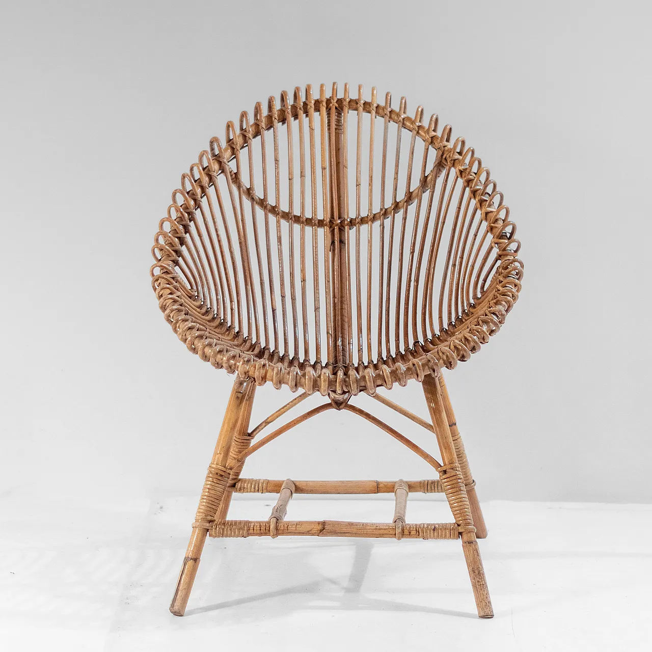 Set in bambù di manifattura italiana degli anni  60 8