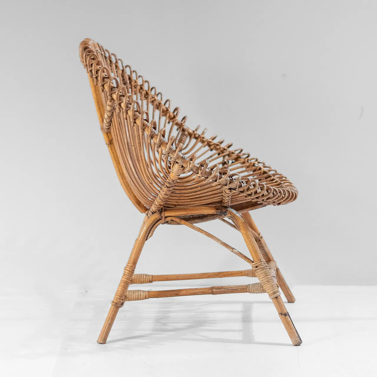 Set in bambù di manifattura italiana degli anni  60 11