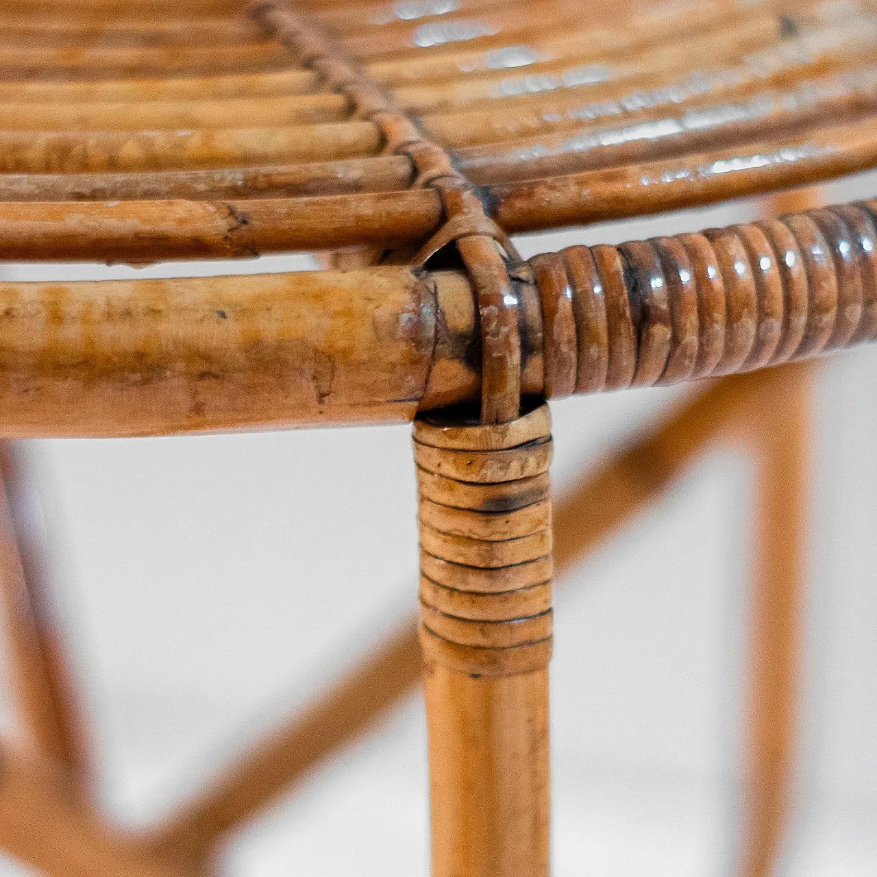 Set in bambù di manifattura italiana degli anni  60 17