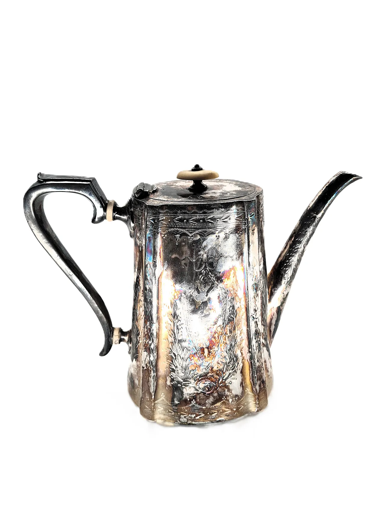 Caffettiera inglese in sheffiled, '800 1