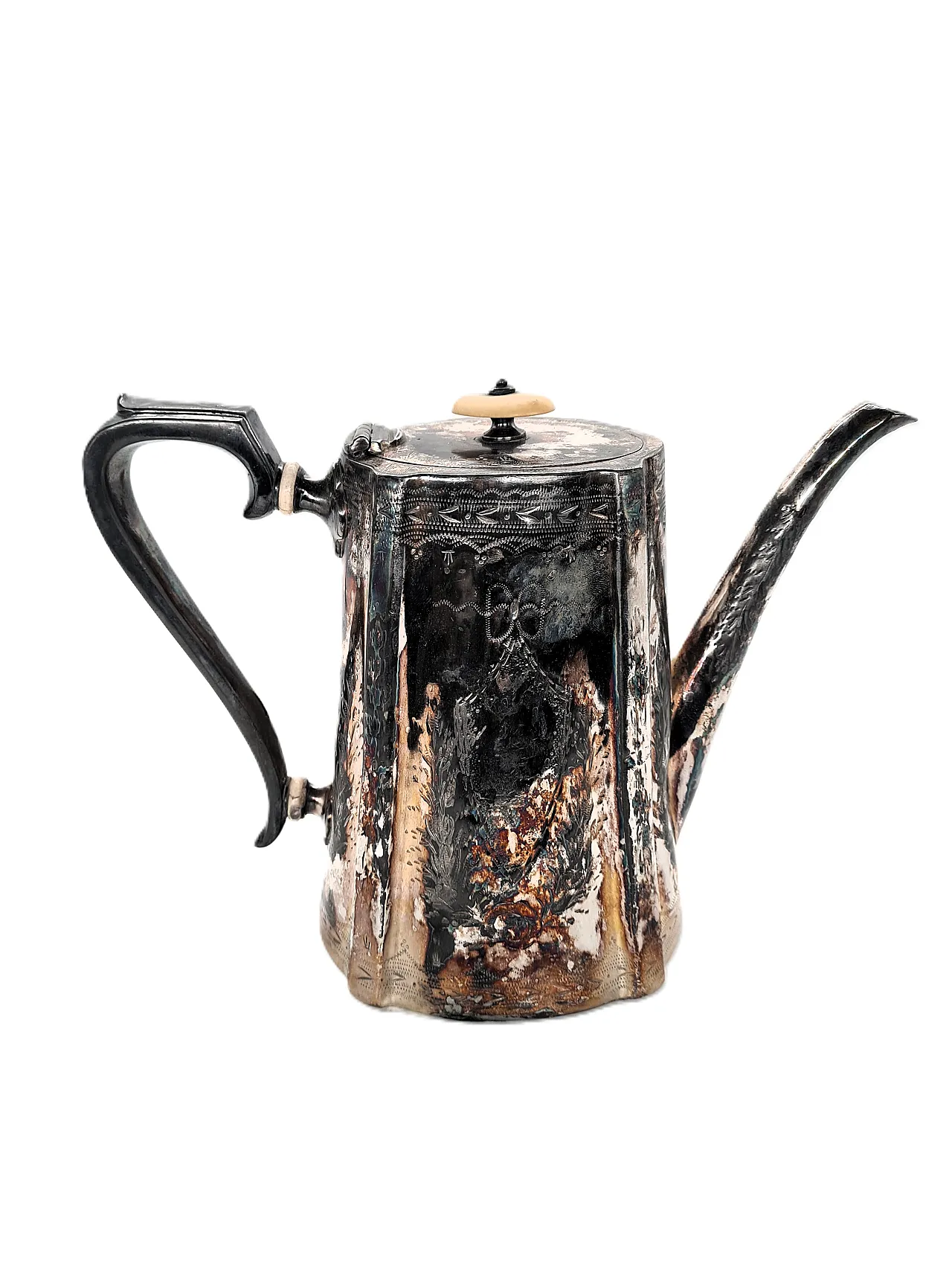 Caffettiera inglese in sheffiled, '800 2