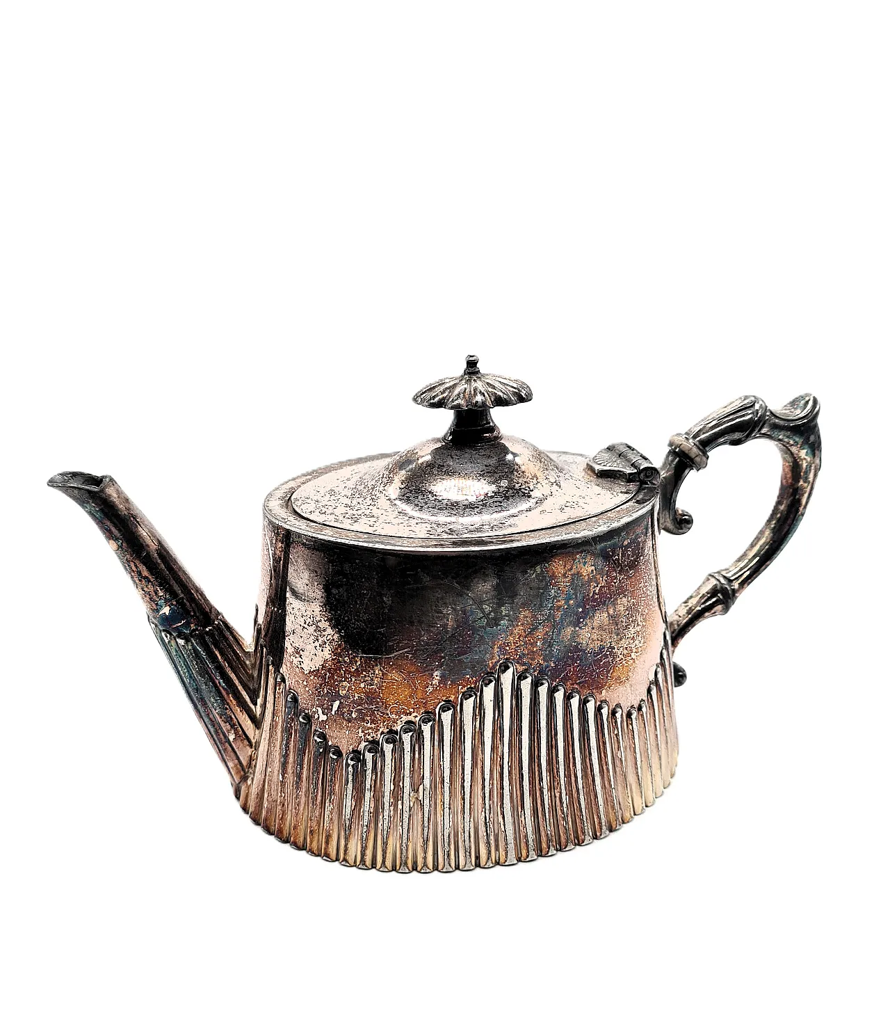 Teiera inglese in sheffield Art Deco, '900 1
