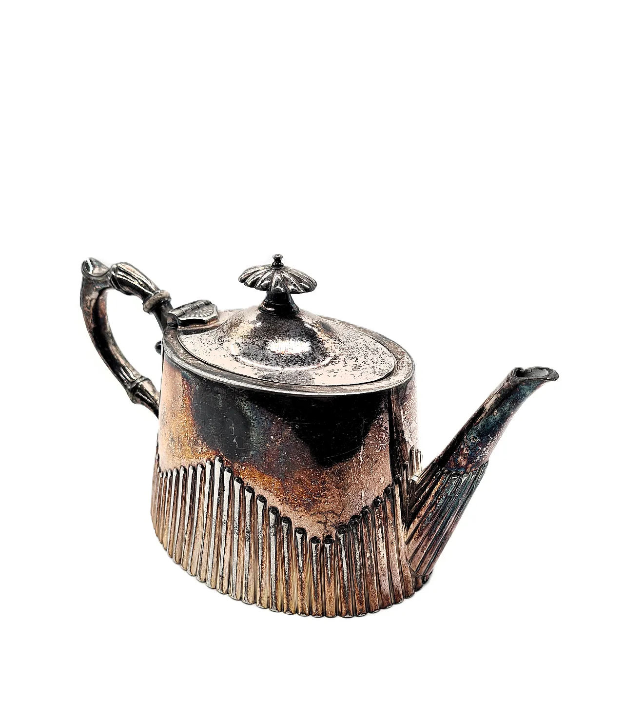 Teiera inglese in sheffield Art Deco, '900 2