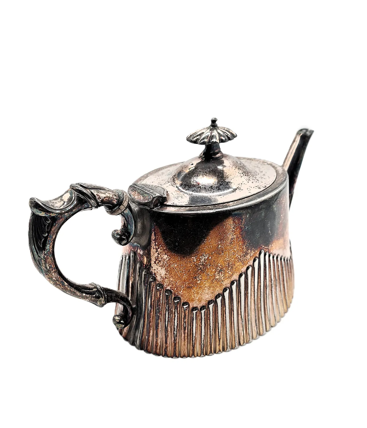 Teiera inglese in sheffield Art Deco, '900 3